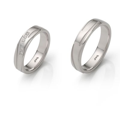 Rauschmayer Freundschaftsring Herren Love Birds Silber 14-00019