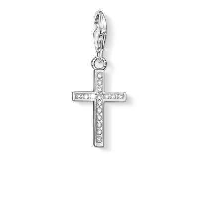 Thomas Sabo 0049-051-14 Charm-Anhänger Kreuz Sterling-Silber