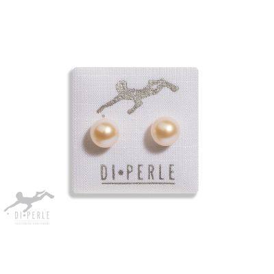 Di Perle 06705210 Ohrstecker Sueßwasserzucht-Perle 585/- Gelbgold Ø 7 mm