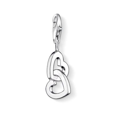 Thomas Sabo 0773-001-12 Charm-Anhänger Herzen Sterling-Silber