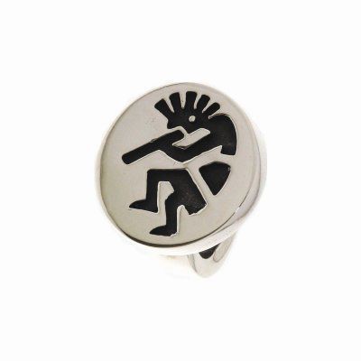 Rebeligion True Silver 15-00696-71-001 Charm Element Kokopelli Sterling-Silber