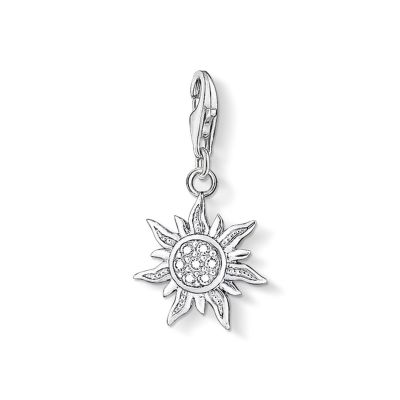 Thomas Sabo Charm-Anhänger Sonne Zirkonia Sterlingsilber 1040-051-14