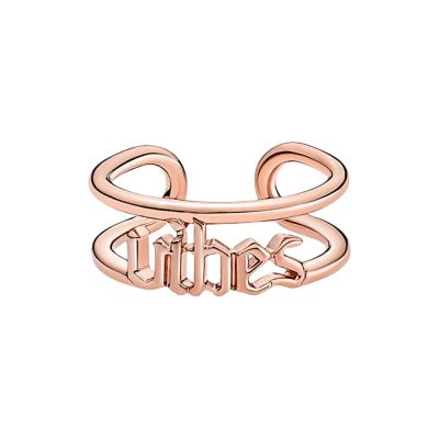 Pandora Me 181986 Offener Ring Damen Vibes 14k Rosé Vergoldet Gr. 52
