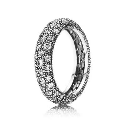 Pandora Ring Damen Kosmische Sterne Zirkonia Silber 190915CZ
