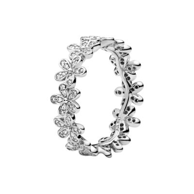 Pandora 190934CZ Ring Damen Glanzvolles Gänseblümchen-Band Gr. 58