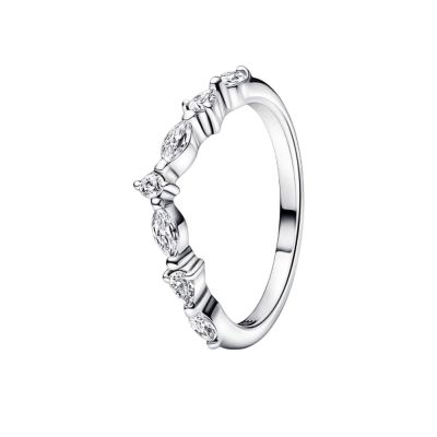 Pandora 192390C01 Ring Timeless  Funkelnde Schliffe Silber Gr. 54