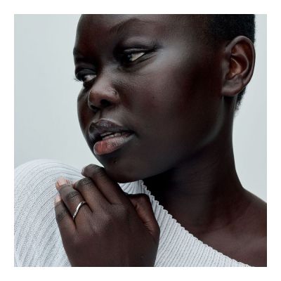 Pandora Essence Bandring Damen Organisch Geformt Silber 193314C00