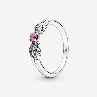 Pandora 198500C02 Ring Damen Funkelnde Engelsflügel Sterling-Silber