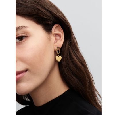 Pandora Me Charm-Medaillon Gravierbares Herz 14K Vergoldet 763824C00