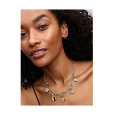 Pandora Me Mini-Charm-Anhänger Funkelnde Muschel Silber 793855C01