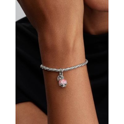 Pandora Charm-Anhänger Damen Blühende Blume Sterling-Silber 764453C01