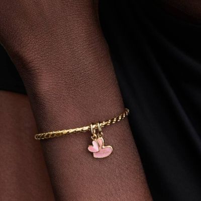 Pandora Charm-Anhänger Mutter & Tochter Teilbar Vergoldet 763766C01