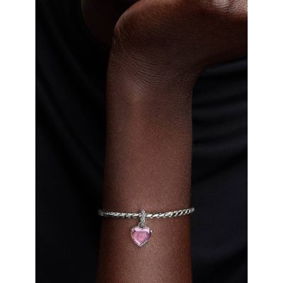 Pandora Charm-Anhänger Damen I Love You Mom Zirkonia Silber 794464C01