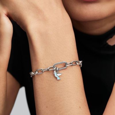 Pandora Me Mini-Charm-Anhänger Weiße Taube Sterling-Silber 794566C01