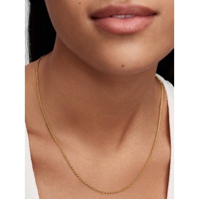 Pandora Halskette Damen Kordel 14 Karat Vergoldet 70 cm 364687C00
