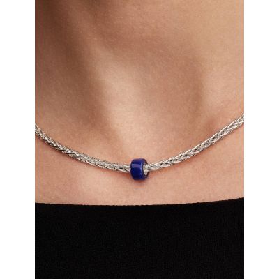 Pandora Mini-Charm Damen Blaues Murano-Glas Sterling-Silber 794773C01