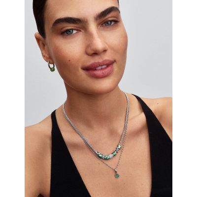 Pandora Mini-Charm Damen Grüne Eule Sterling-Silber 794900C01