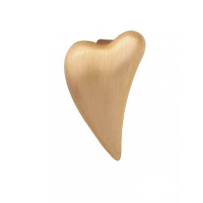 Endless 25351 Charm Brushed Heart Gelb-Gold