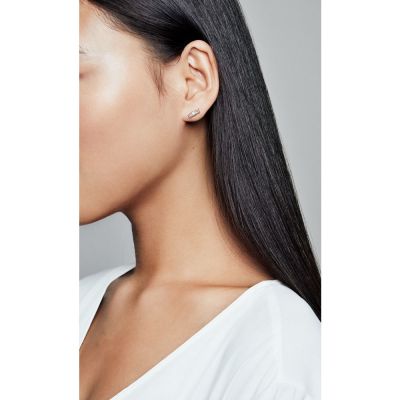 Pandora Ohrstecker Damen Sparkling Elegance 14k Rosé Vergoldet 280725CZ