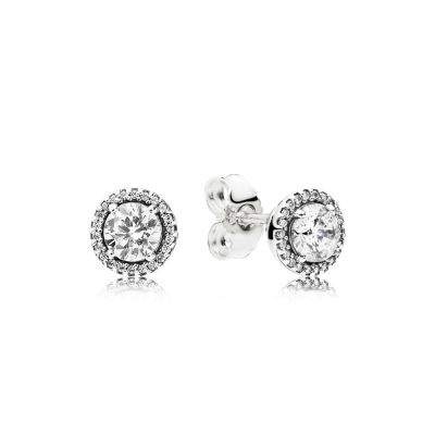 Pandora 296272CZ Ohrringe Ohrstecker Klassische Eleganz SIlber