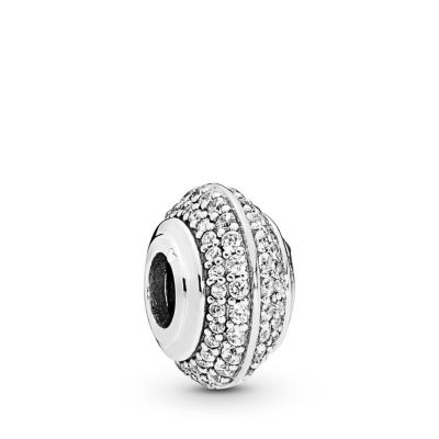 Pandora Charm Sparkling Pavé Zirkonia Sterling-Silber 798066CZ 