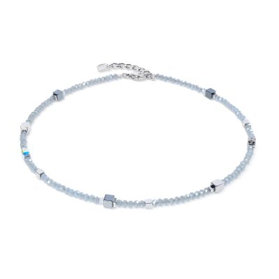 Coeur de Lion Armband Joyful Colours Flex Grau Silber-Ton 4460/30-1217