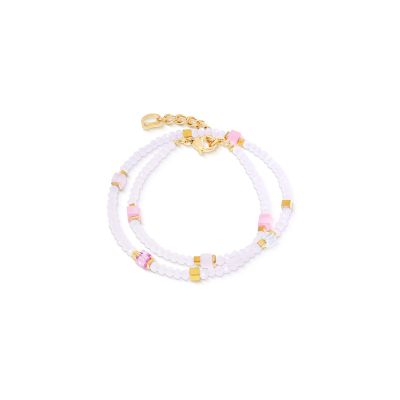 Coeur de Lion Armband Joyful Colours Flex Rosa Gold-Ton 4460/30-1916