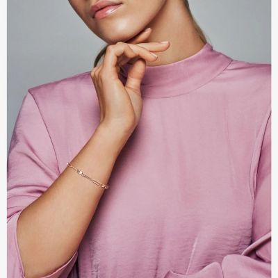 Pandora Rose 589177C01 Ketten-Armband Damen Wundervolle Schmucksteine 