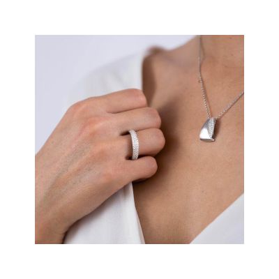 Viventy 762441 Ring Damen Funkelnde Zirkonia Sterling-Silber Gr. 56