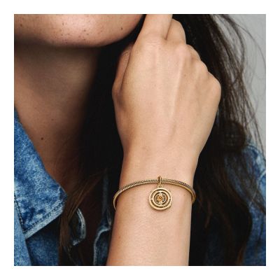 Pandora Game of Thrones 762971C01 Charm-Anhänger Astrolabe Vergoldet