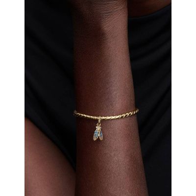 Pandora Charm-Anhänger Zikade Zirkonia 14 Karat Vergoldet 764490C01