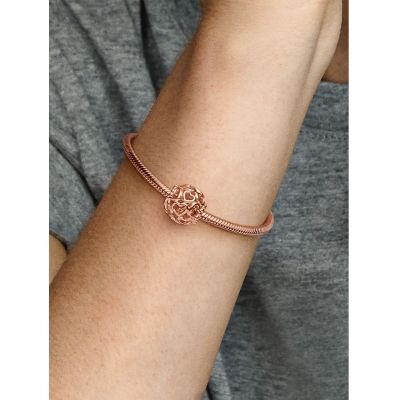 Pandora Rose 780964 Charm Herzstrudel All-Over Herzen