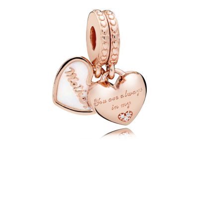 Pandora Rose 782072EN23 Charm-Anhänger You're Always in My Heart Teilbar
