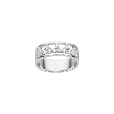 Viventy 784491 Ring Damen 15 Zirkonia Sterling-Silber