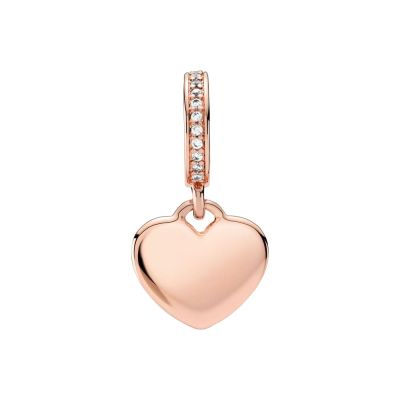 Pandora Charm-Anhänger Damen Gravierbar Herz Sterling-Silber 788761C01