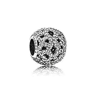 Pandora Charm Damen Glitzer Zirkonia Sterling Silber 791284CZ