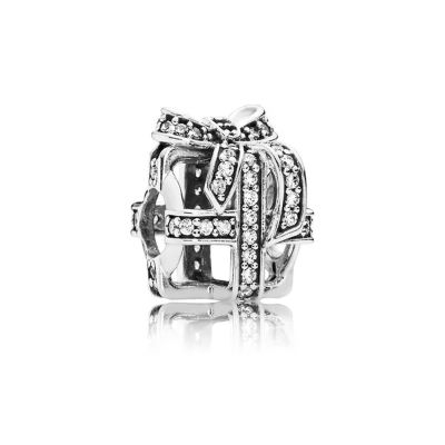 Pandora Charm Damen Funkelnde Überraschung Sterling-Silber 791766CZ