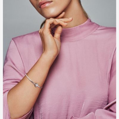 Pandora 791817CZ Charm Clip Pavé-Glanz Sterling Silber