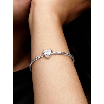 Pandora 791946PCZ Charm Sister Schwesternliebe Sterling-Silber