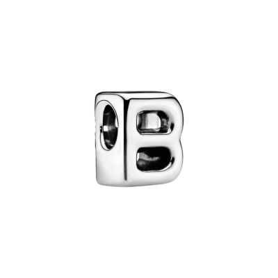 Pandora 797456 Charm Buchstabe Letter B Silber