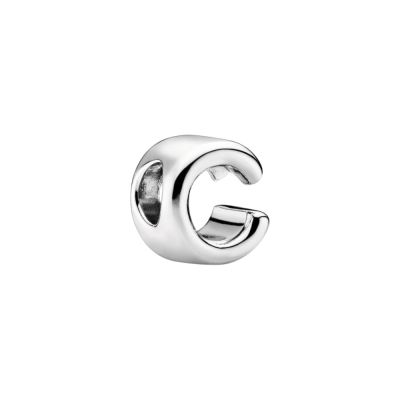 Pandora 797457 Charm Buchstabe Letter C Silber
