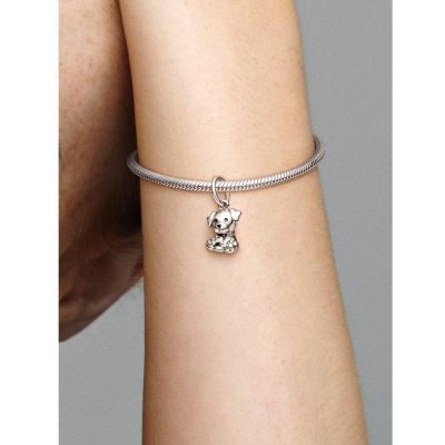 Pandora 798009EN16 Charm-Anhänger Labrador Puppy Sterling-Silber