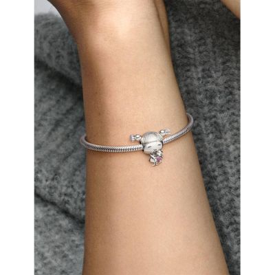 Pandora 798016EN160 Charm Girl With Pigtails Sterling-Silber