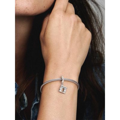 Pandora 798127CZ Charm-Anhänger Arc de Triomphe Paris Sterling-Silber