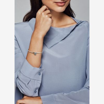 Pandora 798397NBCB Charm Sparkling Owl Sterling-Silber