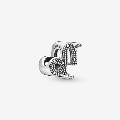 Pandora 798423C01 Charm Damen Funkelnder Steinbock 