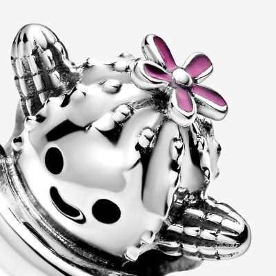 Pandora 798786C01 Charm Free Hugs Kaktus Silber