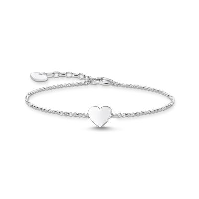 Thomas Sabo A2044-001-21 Armband Damen Gravur Herz Sterling-Silber 19 cm