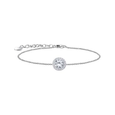 Thomas Sabo Armband Halo-Anhänger Zirkonia Silber A2166-051-14-L19V