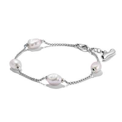 Thomas Sabo Armband Süßwasserzuchtperlen Silber A2189-082-14-L19V